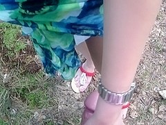 Ella in amateur girl sucking dick in the outdoors