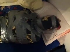 Blanket duct tape mummifiaction