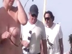 French nudist beach Cap d'Agde people walking stripped 09