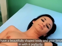 Doctor sexually sets patients fears to rest that her tits are