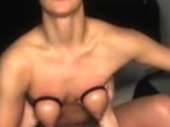 Bondagefuck and leaky titties