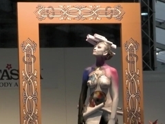 Bodypaint Fashionshow Nude Show Prague
