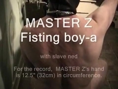 MasterZ's GIANT hands PLOUGH boyfrend-a's gap...closed fist, punch
