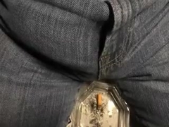 jeans ashtray