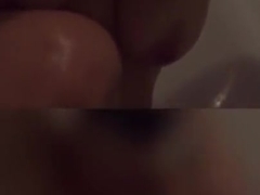 Wife shower tits and pussy spy cam