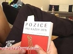 Czech girl couple fuck hard at the casting