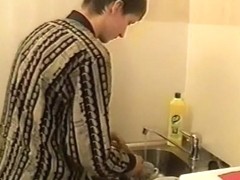 Incredible Amateur clip with Brunette, Russian scenes