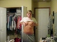 Chubby Teen Grinds for the Webcam