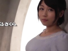 Crazy Japanese whore Sakura Kirishima in Best fingering, big tits JAV movie