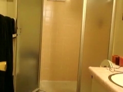 Grand-Dad Takes a shower