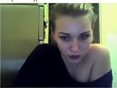 amteur russian webcam videochat Olechka with boyfriend