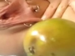 huge mango insertion