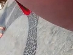 Belt bikini on the beach in Rio de Janeiro