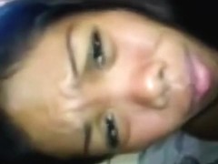 Dirty talking asian girl wants her bf to fuck her in the ass and masturbates with a lollypop