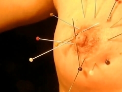 Nail & needles in my tits