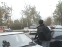 Czech bimbo gets turned on by fucking in public