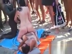 Fucking At The Beach In Public