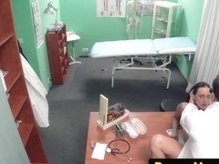 Real spycam amateur licked out by her doctor