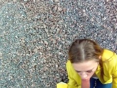 Fucking Glasses - Emma - Fucked on a construction site
