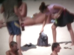 Nudist beach voyeur shots of sexy and tanned women