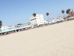 Mandy Armani & Ariana Grand in Venice Beach Pickup Video