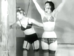 Teen Friends Playing with Bondage (1950s Vintage)