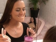 Kira Queen and Mea Melone in HD Pissing Video Mermaids