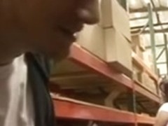 Warehouse Worker Slacking Off Fantasies of big beautiful woman